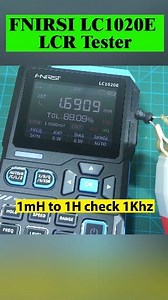 3.9K views · 22 reactions | FNIRSI, LC1020E LCR tester ⚙️ #lc1020e #LCRTester | Homemade 101 | Facebook
