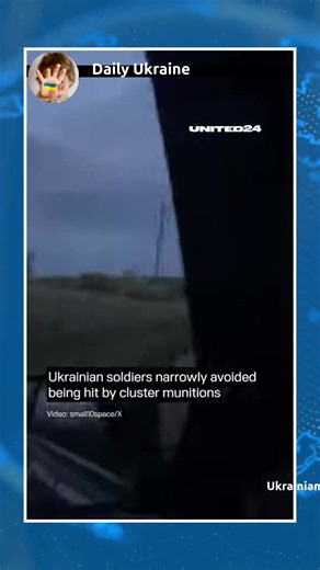 3K views · 60 reactions | Ukrainian Soldiers Narrowly Avoided Being Hit by Cluster Munitions #warinukraine #UA_News #TopNews | Daily Ukraine | Facebook