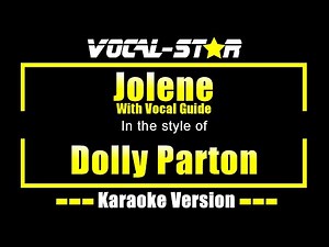 Jolene Karaoke | Dolly Parton Karaoke Version (With Vocal Guide)