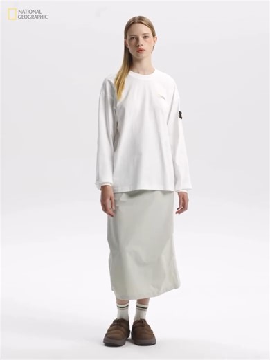 NatGeo Long Sleeve Tee: Comfort Meets Timeless Style