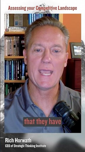 Assessing your Competitive Landscape