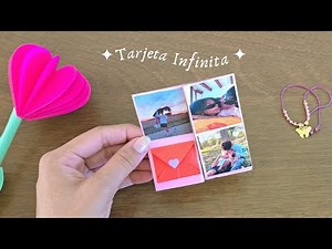 TARJETA INFINITA súper fácil 🤩🎉