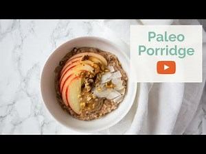 FLAX & COCONUT PORRIDGE // A Low-Carb Recipe for Paleo Friendly “Oatmeal”