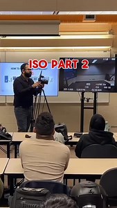 ISO Part 2 #iso #onlinelearning #cameraskills #camerawork | Alberta Film School