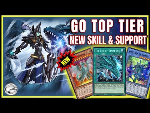 New Update! Dark Magician the Dragon Knight Deck with Skill and Support Explained!