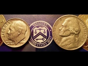 1970, 1971, 1983 Dime & Nickel "S-Less" Proof Error Coins