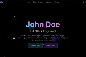 Bolt.new HACKATHON Portfolio