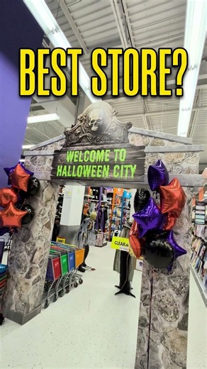 Is this the best Halloween store? 👻 #halloween #partycity #shorts