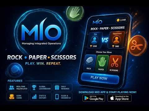 🎮 Rock Paper Scissors Game using Code 🔥 | MIO Mini Project | Easy & Fun Programming.