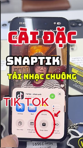 Cách tải snaptik để tải nhạc chuông Tiktok | hướng dẫn cài nhạc tiktok làm chuông