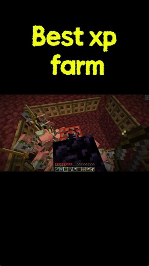 Minecraft best xp farm. #minecraft