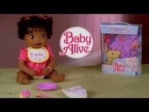 Baby alive 2006 African-American soft face commercial! RARE commercial! ✨💕