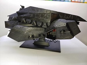 Amun-ra-class Stealth Frigate Model Kit | 3D Printed Sci-fi Spaceship - Etsy