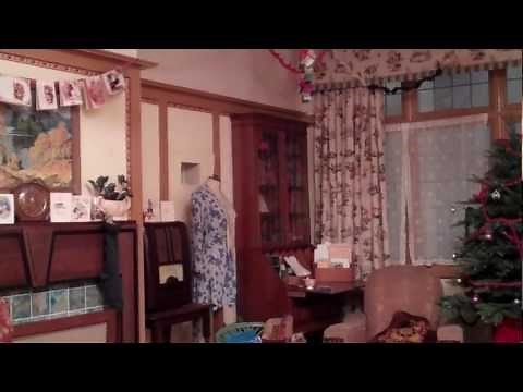 The 1940s House: Decorated for Christmas
