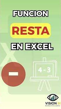 Función RESTA en Excel | Aprende a restar números, celdas y rangos PASO A PASO #excel #tips #tricks