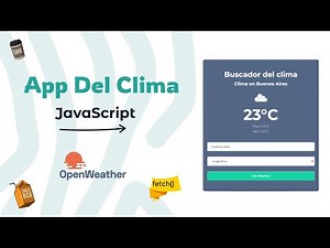 App Clima - JavaScript - Buscador del clima- js - web - ECMA6