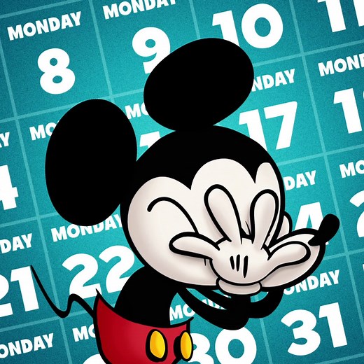 234K views · 6.9K shares | The exact moment you realize tomorrow is Monday.  | Mickey Mouse | Facebook