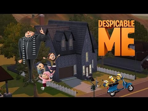 Despicable Me Gru's house - Sims 3 Speed Build