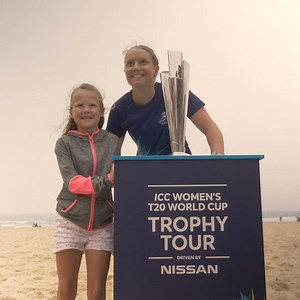 Welcome to the Big Dance, the theme of this year's ICC T20 World Cup in Australia! Fans showed us their moves at yesterday's official women's trophy tour launch, held at Sydney's iconic Bondi Beach. Join the movement 👉 https://bit.ly/39OpRnI #T20WorldCup | Cricket Australia