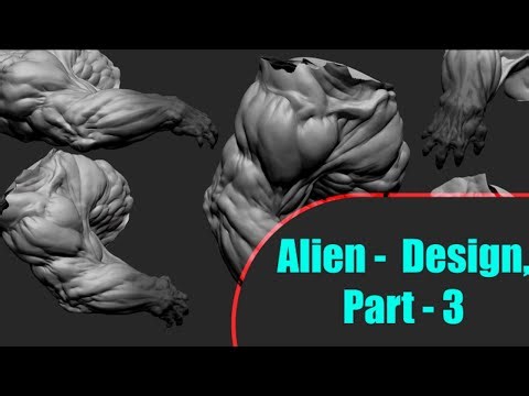 Alien - Design, Body Part - 3