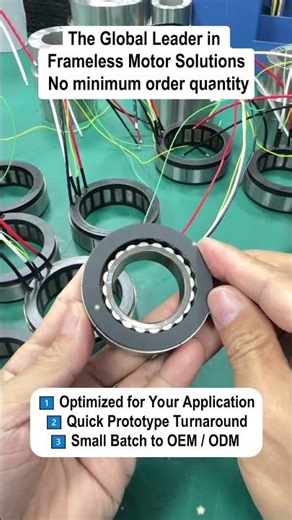 Discover how frameless motors help keep industrial operations moving efficiently!