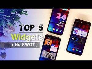 Get Best Widgets on Any Android ( WITHOUT KWGT ) Best iOS widget apps for Android | Top 5 widgets