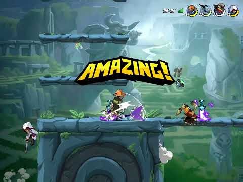 Brawlhalla! First time using Seven and it feels nice