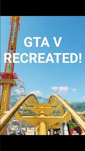 GTA 5's "The Leviathan" Roller Coaster RECREATED in Planet Coaster 2