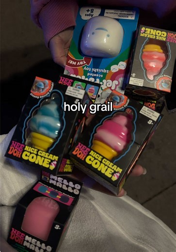 Discover the Needoh Nice Cream Cone Fidget Toy