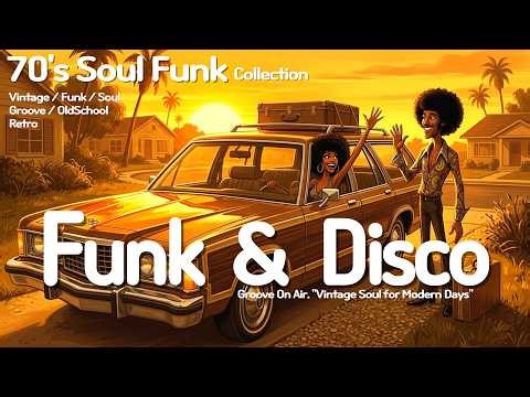 70's Funk & Disco Soul Grooves ✨ Ready to head out on a trip today? 🚗🧳 Pack the Disco Rhythm! 🎶