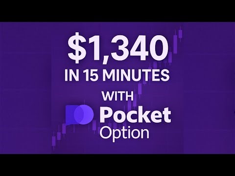 Live Trading - $1,340 In 6 MINUTES With Pocket Option