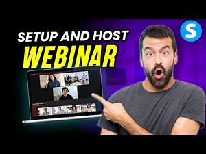 How to setup and host a webinar on Systeme.io - Step by Step (2025)