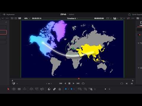 The Only Free Map Animation Plugin You Need for DaVinci Resolve