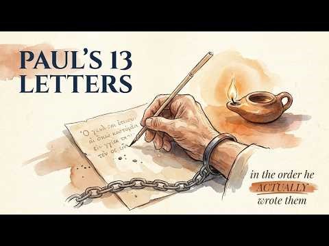 Every Letter Paul Wrote — In the Order He Actually Wrote Them