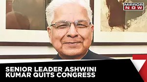 Former Union Law Minister Ashwini Kumar Quits Congress After 46 Years Of Affiliation