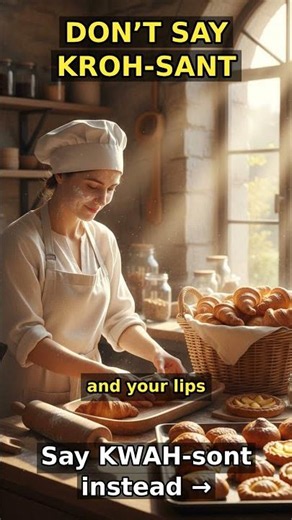 SAY IT RIGHT: CROISSANT