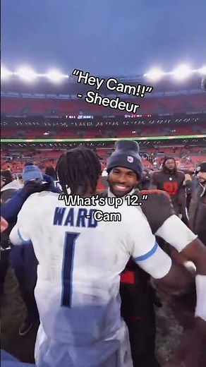 Respect between the rookie QBs ❤️ (via titans/TT)