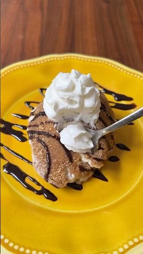 Air Fryer Fried Ice Cream! 🍨 #airfryer #icecream #dessert #recipe #fried