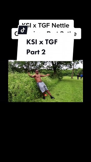 KSI x TGF nettle olympics - the long jump. Final part. Video from 2016. #sidemen #tgf #ksi #ukyoutubers #nettles #pain