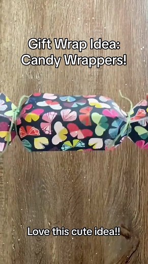Unique Gift Wrapping Idea: Candy Wrapper Tutorial
