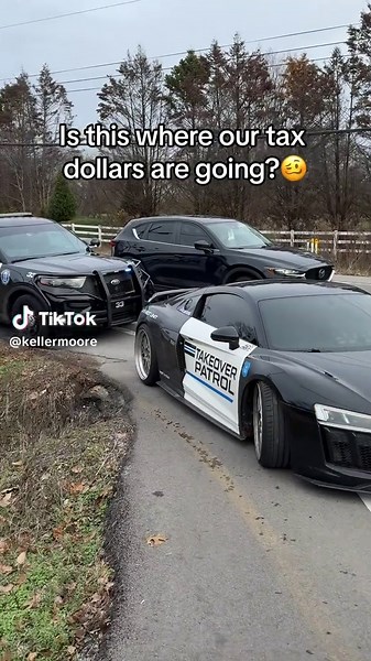 Audi R8 Police Car Simulator: Is This Efficient Use of Funds?