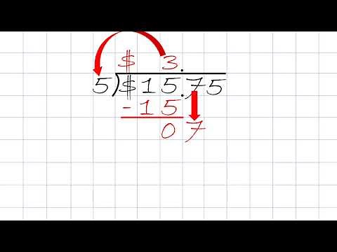 Grade 4: Long Division And Money (How to)