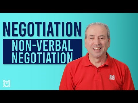 Non-verbal Aspects of Negotiation: Negotiating Body Language