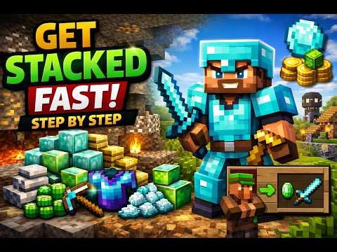 GET STACKED FAST in Minecraft 1.21.11 - Step by Step Guide!