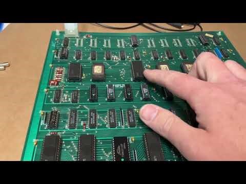 Galaga PCB Repair - Sprite Glitch