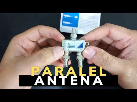 CARA PARALEL DAN CABANG ANTENA TV