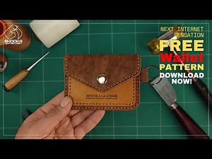 Leather Wallet That Will Flood the Entire Internet + Free PDF Pattern