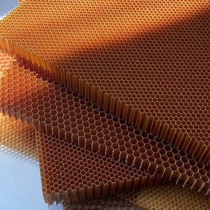 [Hot Item] 2mm 3mm PARA Aramid Nomex Honeycomb Core Material Sandwich Panels Sheet
