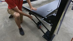 We've all heard the comments, "4-post lifts are a waste" or "4-post lifts take up too much room for me". Mobility casters give the user of a 4-post lift a ton of flexibility in their shop. Whether you need an additional storage bay in another part of your garage, or need it compeltely out of the shop for a spring cleaning project, it's all possible with mobility casters that come standard with all Atlas, Eagle, and RTD 8,000 and 9,000lb. capacity models! #storage #RTD #collector | Race Tools Dir