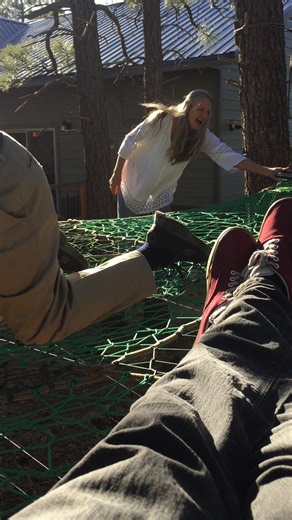 Just a reminder, our nets are fun for alllllll ages 😜 | TreeNet Willy's